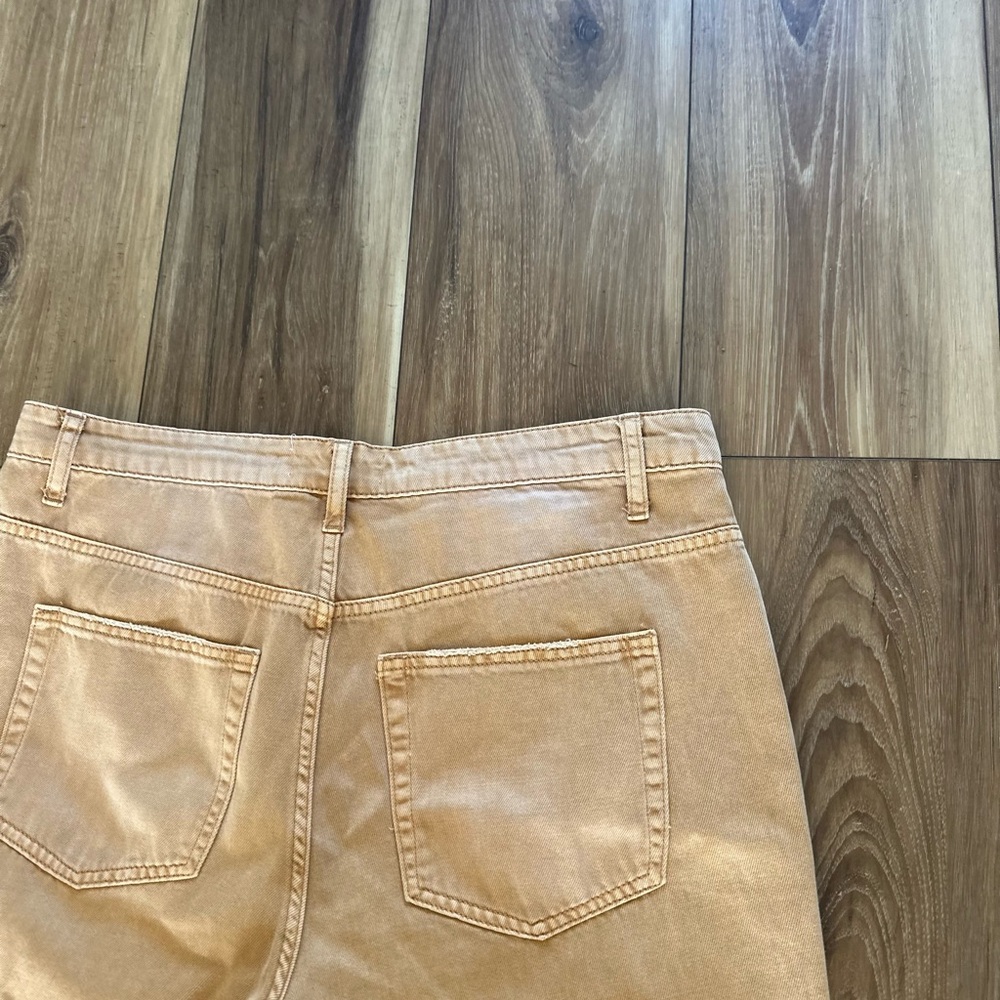Vervet womens Tan Distressed Jeans size 32 - Picture 6 of 6